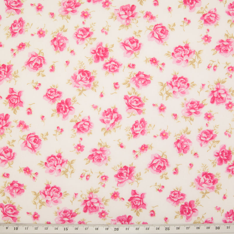 Rose, Spot & Check Bundle - Rose & Hubble - 100% Cotton Fat Quarter Bundle - Pink