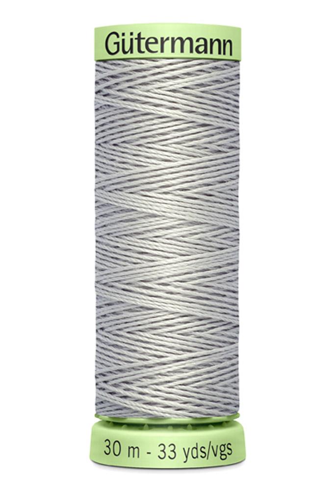 Gutermann Thread - Top Stitch - 30 Metres - Grey