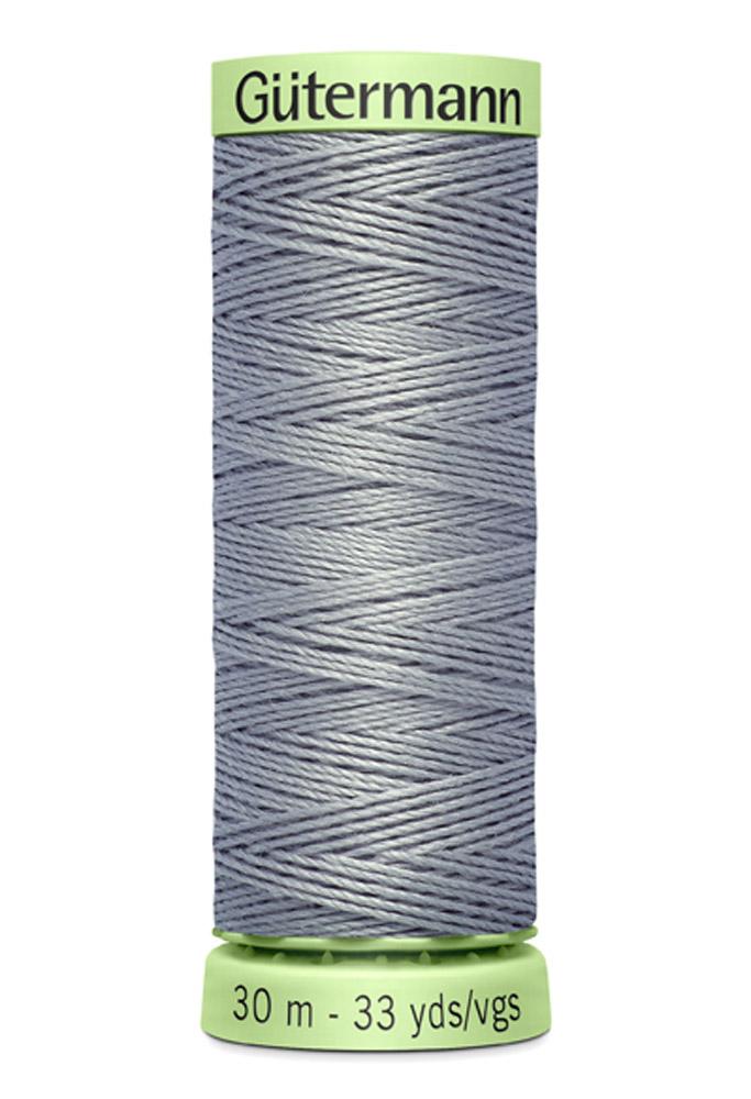 Gutermann Thread - Top Stitch - 30 Metres - Grey