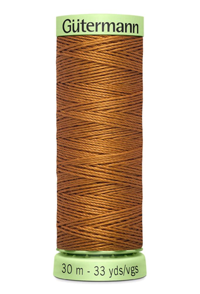 Gutermann Thread - Top Stitch - 30 Metres - Orange/Brown