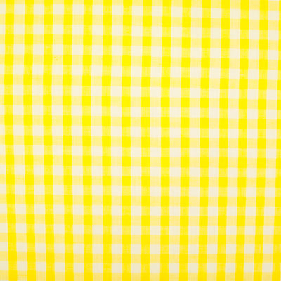 1/4" Corded Gingham Check - Yellow