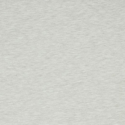 A beige melange single cotton jersey fabric