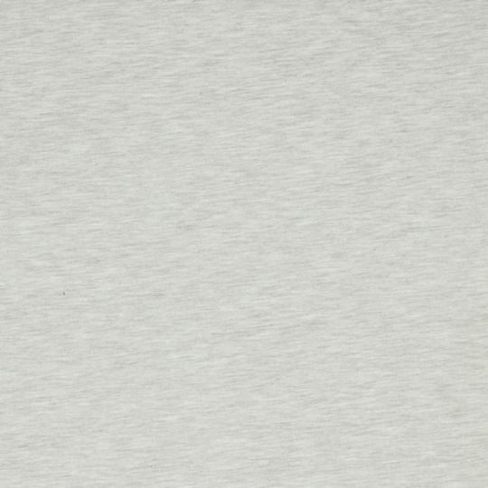 A beige melange single cotton jersey fabric