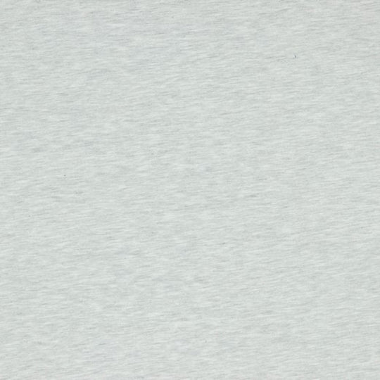 An ecru melange single cotton jersey fabric