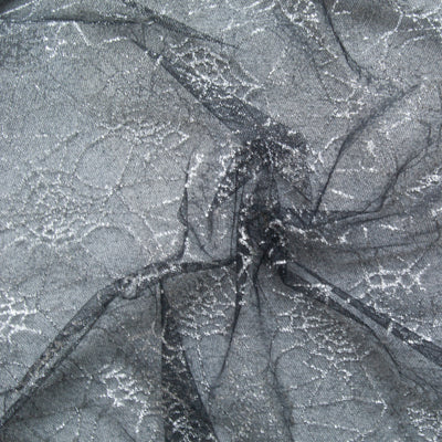 Spider Web Glitter Net - Silver