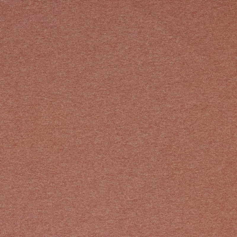 A plain french terry jersey fabric in henna melange