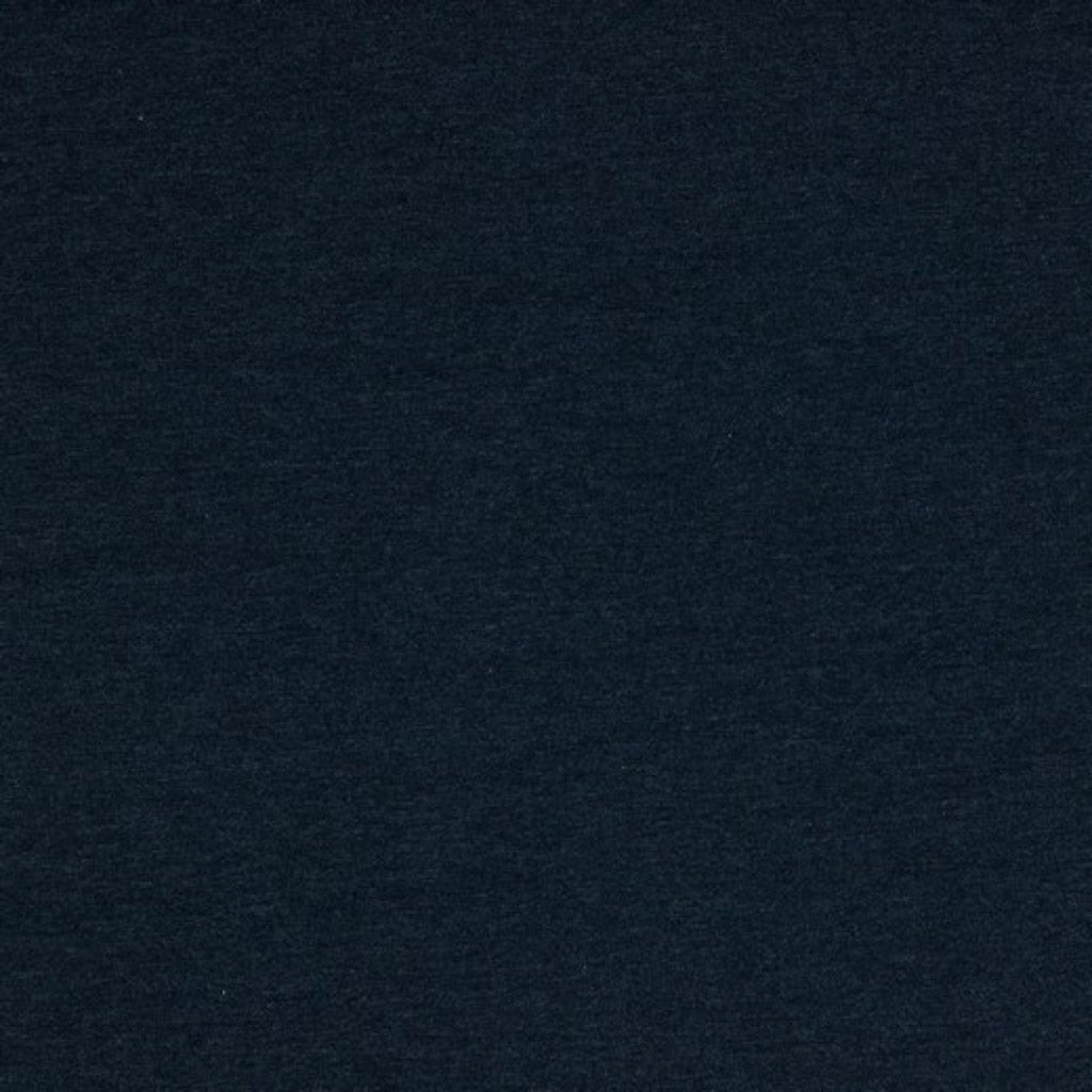 A navy melange single cotton jersey fabric