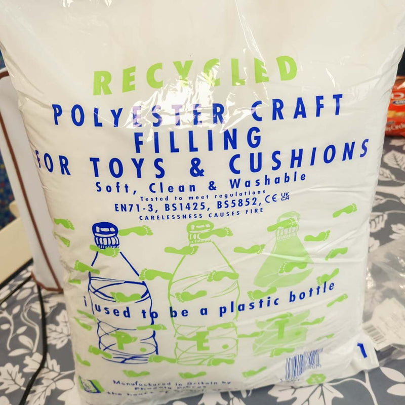 Recycled Polyester Craft Filling - Toy and Cushion Stuffing