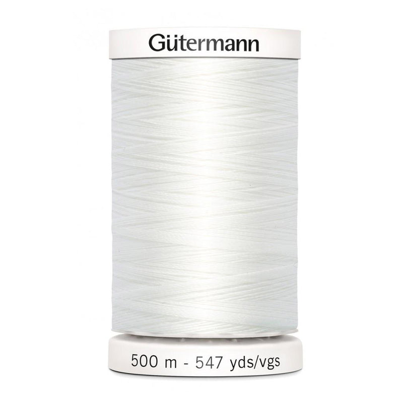 Gutermann Thread - Sew-All 500 Metres - Black/White