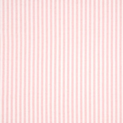 Pink and white candy stripes printed on a soft brushed polycotton winceyette.